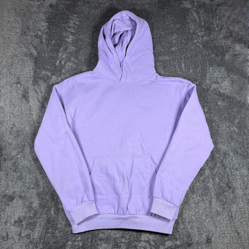 Comfrt Pastel Edit Hoodie Lavender Purple Fleece Sweatshirt Medium M RN170537